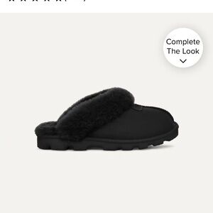 UGG Black Coquette Disquette Slippers Women’s Size 10 SEE PHOTOS
